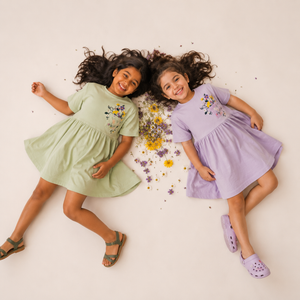 Pocketful of Posies Dress - Lilac