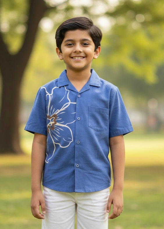 Cobalt Resort Shirt