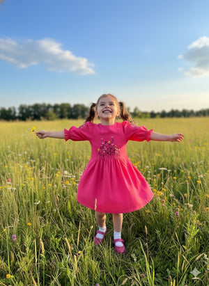 Pink Meadow Dress