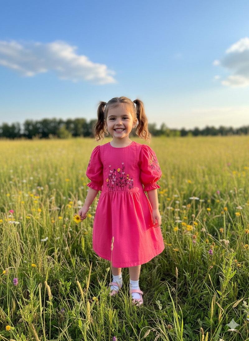 Pink Meadow Dress